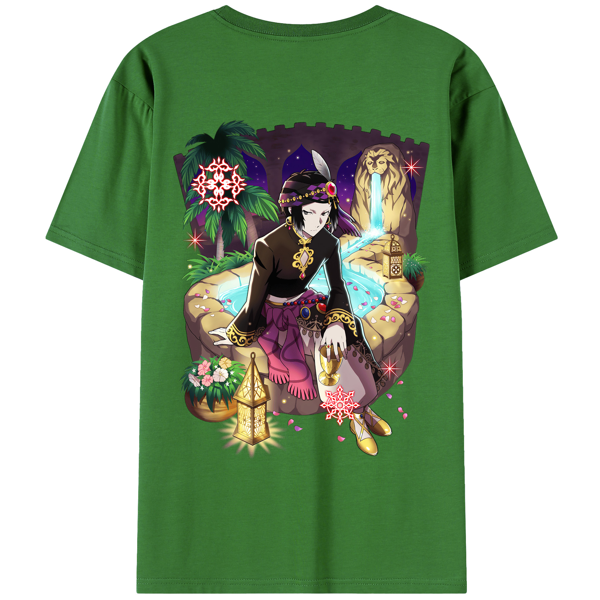 （画像用） 文豪ストレイドッグス Bungo Stray Dogs レディース半袖Tシャツ(バックプリント)